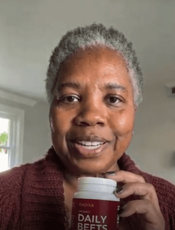 Realistic AI UGC Testimonials for Radixa Daily Beets