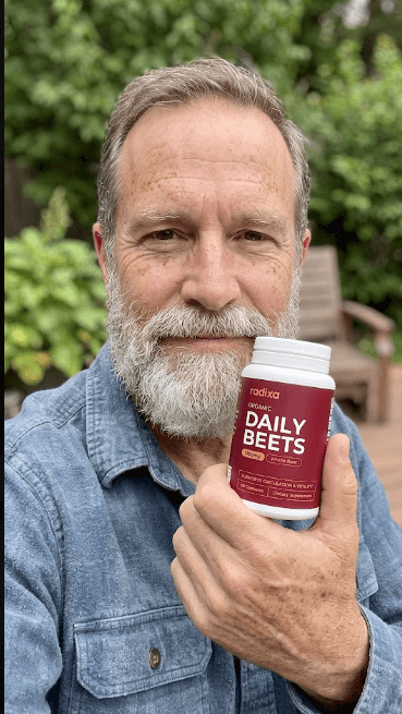 AI Selfie-with-Product Photos for Radixa Daily Beets, frame 3