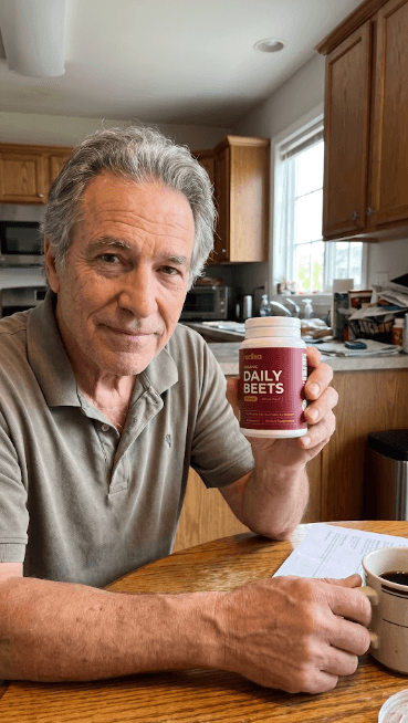 AI Selfie-with-Product Photos for Radixa Daily Beets, frame 4